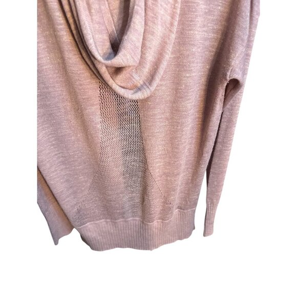 Lululemon Calm and Collected Wrap Womens Size M Heathered Vintage Mauve EUC - Picture 6 of 7